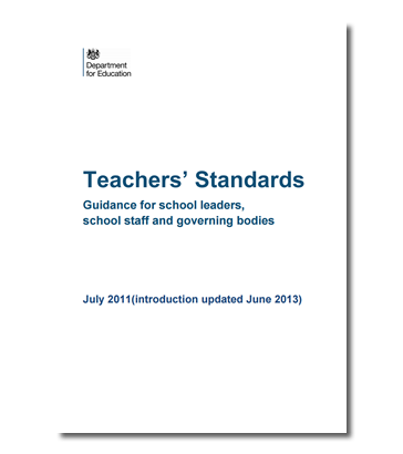 Teachers Standards Cover